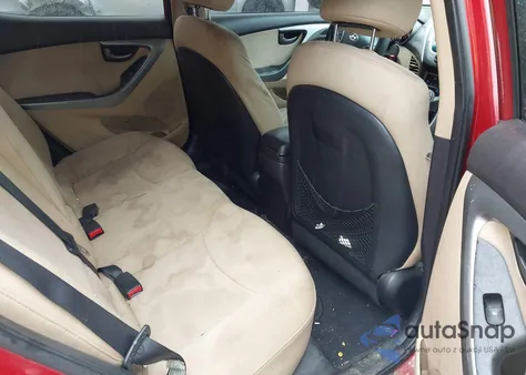 2013 Hyundai Elantra Gls z USA, uszkodzony, nr VIN KMHDH4AE1DU624394